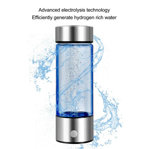 Hydrogen water bottle glass - water,